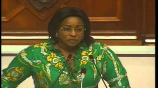 Honorable Henriette WAMU interpelle le Ministre de lintérieur sur la gestion des étrangers en Rdc [upl. by Derwood87]