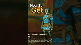 How to Get Champions Tunic in Zelda Tears Of The Kingdom [upl. by Jurgen]