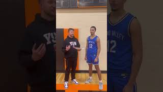 Interview with Grand Valley’s Jerry Arrington after a 21 point game in a 7849 win over the Chalker [upl. by Pulchi1]