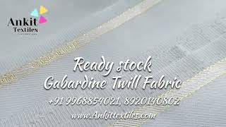 Understanding Gabardine Twill The Ideal Fabric for Uniforms [upl. by Sheley]