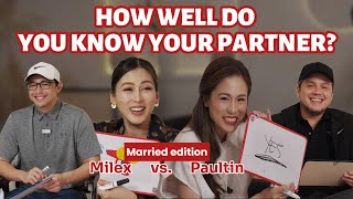 Married Couple Test Moradas vs Sorianos by Alex Gonzaga [upl. by Kalina755]