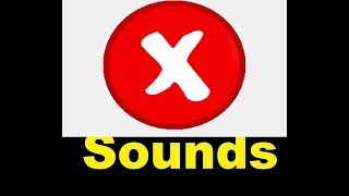 Incorrect Sound Effects All Sounds [upl. by Thrasher]