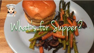 Cook With Me  Salmon Patties  Roasted Veggies [upl. by Rafaj]