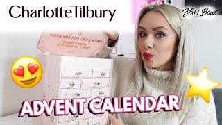 CHARLOTTE TILBURY ADVENT CALENDAR 2022  DIAMOND CHEST OF BEAUTY STARS WORTH £245 MISS BOUX [upl. by Lezned]