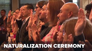 San Antonio Celebrates Citizenship Day with Naturalization Ceremony [upl. by Mauro]