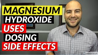 Magnesium Hydroxide Milk of Magnesia  Pharmacist Review  Uses Dosing Side Effects [upl. by Yatnod363]