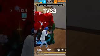 M90 1vs3 😱foryou foryou funny freefire [upl. by Dranrev869]