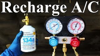 How to Properly Recharge Your AC System [upl. by Eerihs]