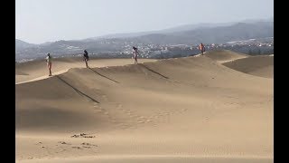 Gran Canaria Dunas de Maspalomas  Amazing View [upl. by Retsbew490]