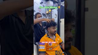 Mullet Haircut 💇‍♂️Free head Massage hairstyle qatar mullethaircut shorts menshaircut trend [upl. by Ytinirt]