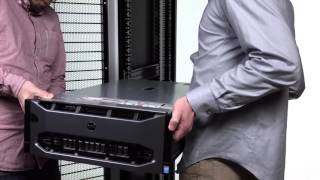 Dell PowerEdge R930 Install into Data Center Rack [upl. by Leddy]