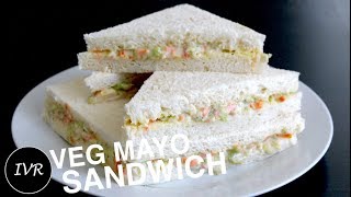 Mayonnaise Sandwich Recipe  Veg Mayo Sandwich  Easy amp Quick Mayo Sandwich  Sandwich Recipe [upl. by Saraiya]