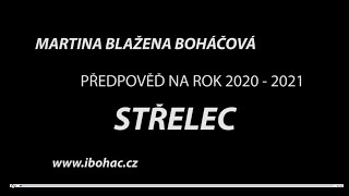 PŘEDPOVĚĎ NA ROK 20202021 STŘELEC [upl. by Gnim]