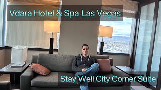 Vdara Resort amp Spa Las Vegas Stay Well Corner Suite [upl. by Tereb]