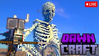 Dawncraft Adventures Day 2 of Our Epic Minecraft Journey [upl. by Nayrbo]