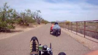 Tail Fairing on a Catrike 700 the Cricket [upl. by Staley]