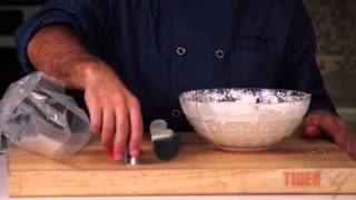 French Meringue Recipe by Chef Dangoor  TigerChef [upl. by Ayirp]