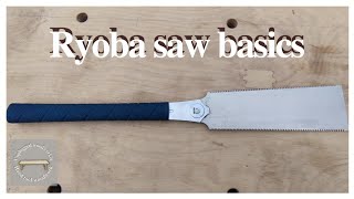 Ryoba saw basics [upl. by Whitelaw]