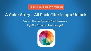 Download  Review A Color Story  All Pack filter in app Unlock [upl. by Judson257]