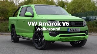 2017 Volkswagen Amarok V6 Green Machine liquid wrapped  BEASTMODE [upl. by Surtemed]