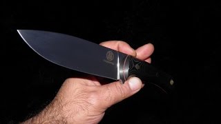 Multipurpose knife Vanadis 4E60Hrc [upl. by Ainav593]