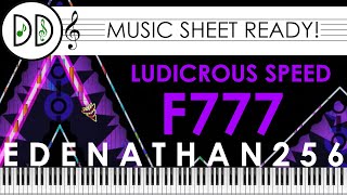 S 01 Ep 09 Ludicrous Speed  Edenathan256 90000 Notes w Music Sheet [upl. by Fauman]