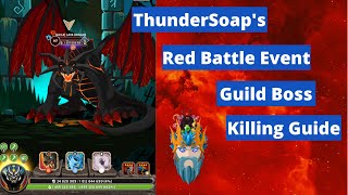 Questland Red Battle Event Guild Boss Killer Striker Guide [upl. by Assirem598]