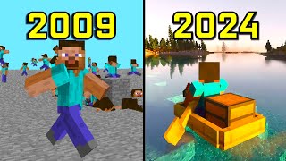 Evolution of Minecraft 20092024 [upl. by Brose115]