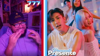 777TRIPLE SEVEN  PRESENTE MV REACTION  A REGAGETON COED BANGER [upl. by Euqinahs]