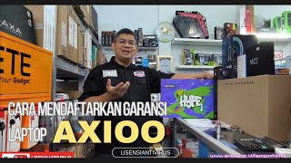 Cara Daftar Garansi Perangkat Laptop Axioo serta ketentuan garansi Laptop Axioo by Lisensiantivirus [upl. by Joris904]