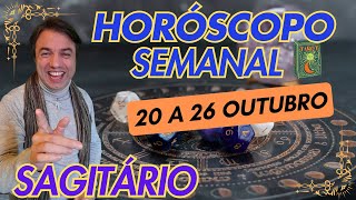 Horóscopo Semanal Signo Sagitário de 20 a 26 de Outubro [upl. by Barron426]