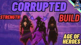 Conan exiles age of heroes OP Strength corruption build [upl. by Nyla402]