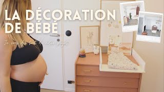 DÉCO l Mon projet décoration pour la chambre de bébé ✨ [upl. by Yelda]