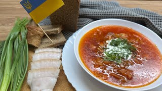 delicious Ukrainian borscht [upl. by Eynenihc]