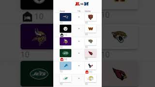 WEEK 10 NFL PREDICTIONS shortvideo nflnews predictions [upl. by Horlacher432]