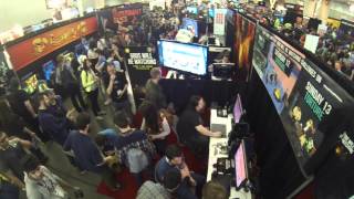 Devolver Digital PAX East 2014 Time Lapse [upl. by Edualcnaej]