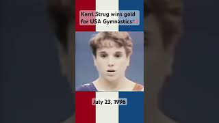 Kerri Strug wins the gymnastics vault after injury 1996 Olympics [upl. by Dez288]