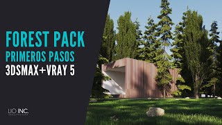 Cómo Utilizar Forest Pack  Parte 1  3dsMax con Vray 5 [upl. by Pyszka558]