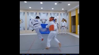 TKD Black Belt Kicks BJJ Guy To Oblivion  BJJ Weakness Exposed [upl. by Nailluj]