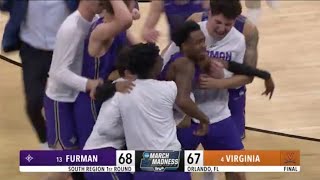 FURMAN WILD UPSET OVER VIRGINIA AFTER LATE TURNOVER [upl. by Hoes246]