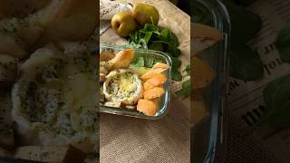 Baked Camembert with Baguette and Pear recipes eatingasmr foodlover slowlivinglifestyle [upl. by Redleh380]