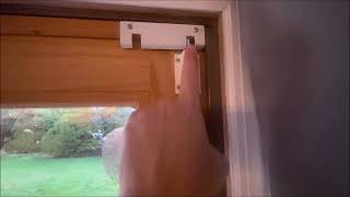 Install a Sliding Door Security Lock [upl. by Leunam]