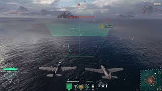 World of Warships Implacable Mouse trap [upl. by Laeno273]