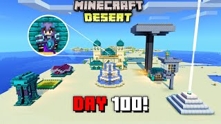 I survived 100 days in desert only World 😥Hindi [upl. by Grosberg]