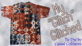 Tie Dye My Glitch Glitched Ice Dye [upl. by Dud]