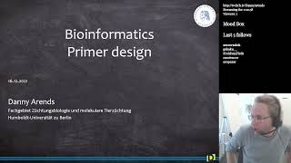 Primer Design for RNADNA amplification Bioinformatics S9E1 [upl. by Yvehc]