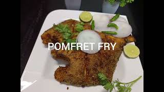 Easy and tasty popfret recipe fish fishrecipe NehaPrasadof9ty pomfretrecipe [upl. by Ueihtam]