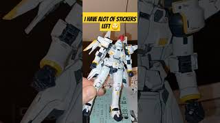 Only having a hour a day to do this is depressing 1144 RG Tallgeese gundambuilder hobby [upl. by Attecnoc414]