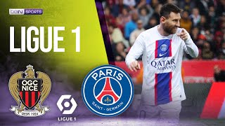 Nice vs PSG  LIGUE 1 HIGHLIGHTS  04082023  beIN SPORTS USA [upl. by Valsimot754]