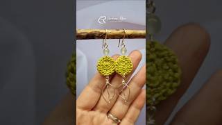 TRUCO PARA PENDIENTES DE CROCHET [upl. by Llednohs]